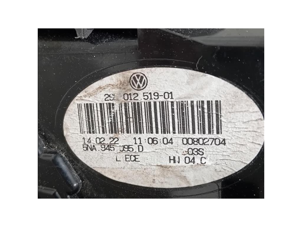 Fanale POST SX 5NA 945 095 D Volkswagen Tiguan I 2011