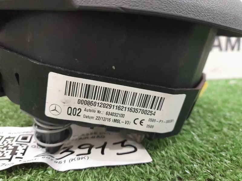 Air-bag Guidatore A0008601202 Mercedes Classe CLA C117 2013