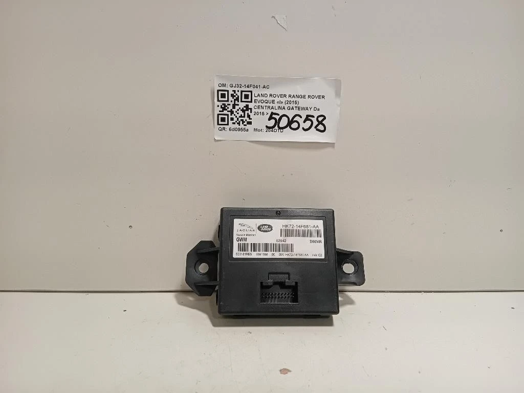 Centralina Gateway HK72-14F681-AA Land Rover Range Rover Evoque I 2015