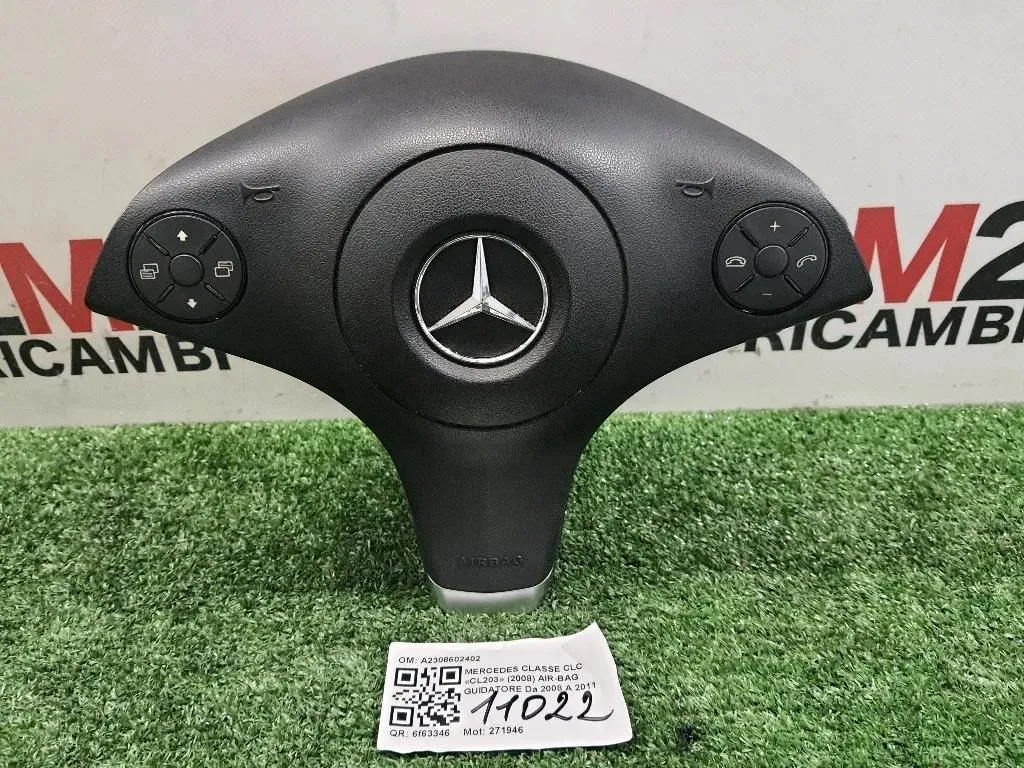 Air-bag Guidatore A2308602402 Mercedes Classe CLC Cl203 2008