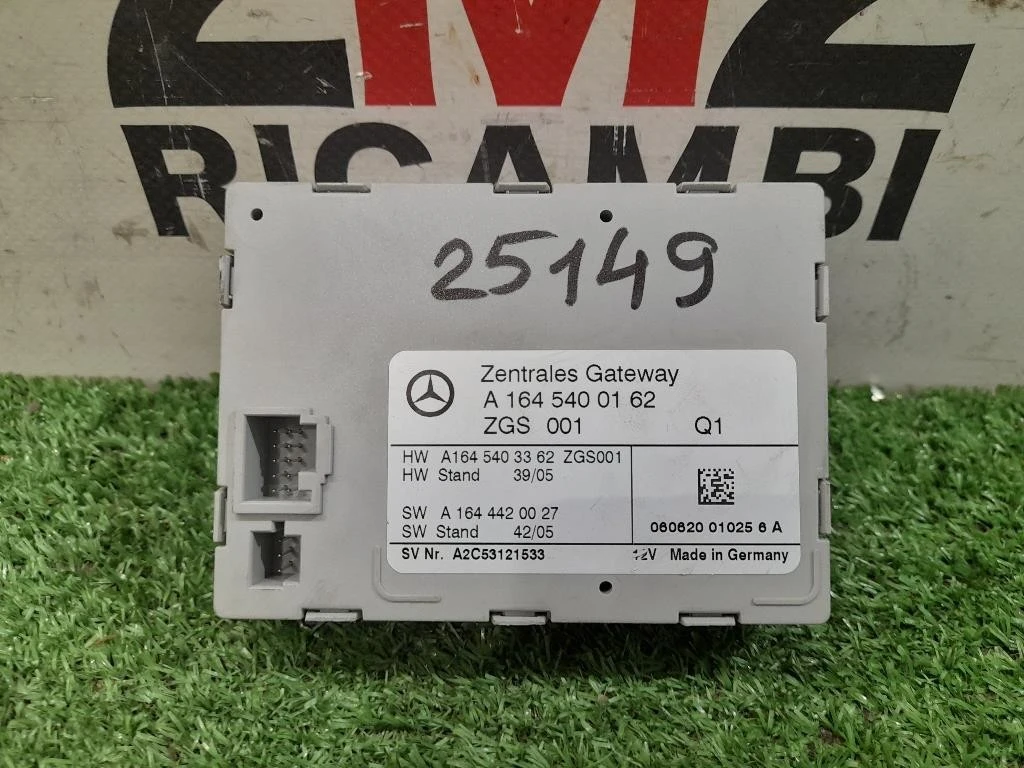 Centralina Gateway A1645400162 Mercedes Classe R W251 2006