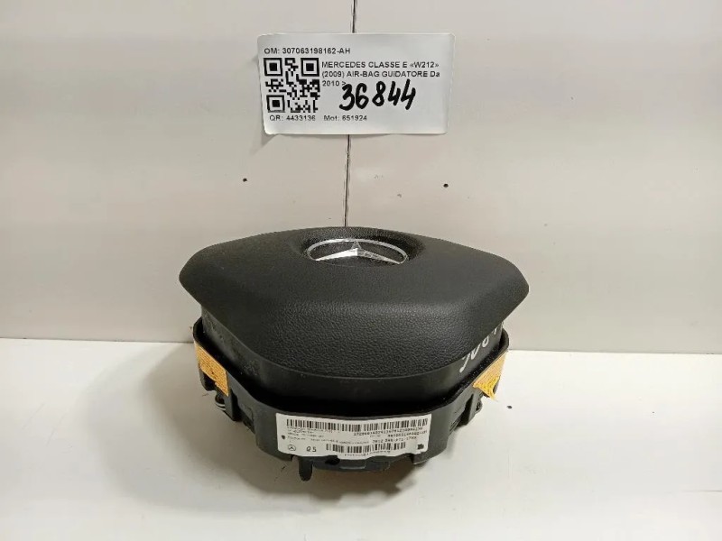 Air-bag Guidatore 307063198162-AH Mercedes Classe E W212 2009