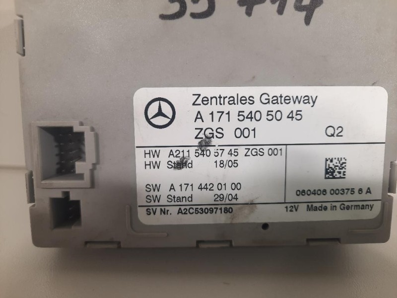 Centralina Gateway A1715405045 Mercedes Classe SLK R171 2004