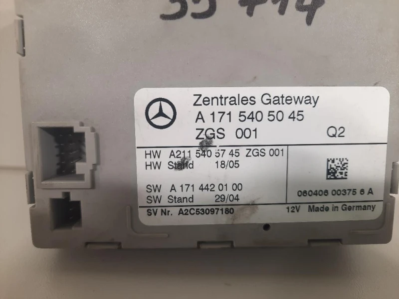 Centralina Gateway A1715405045 Mercedes Classe SLK R171 2004