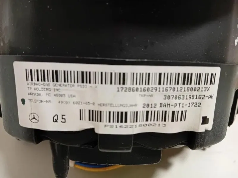 Air-bag Guidatore 307063198162-AH Mercedes Classe E W212 2009