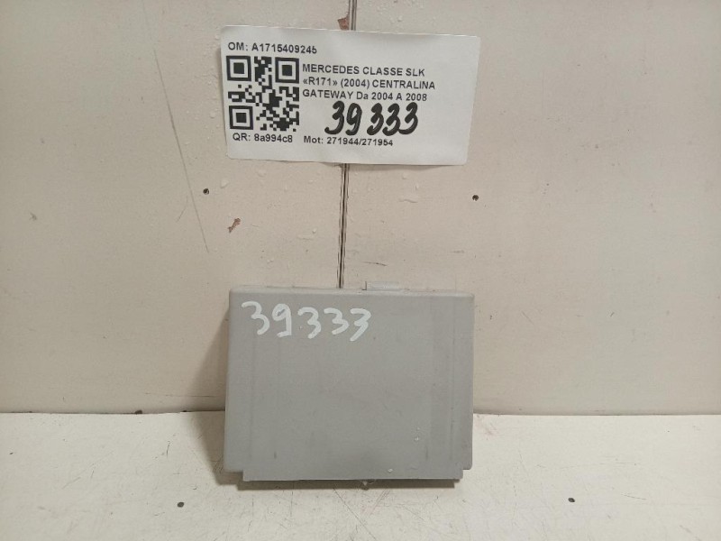 Centralina Gateway A1715409245 Mercedes Classe SLK R171 2004