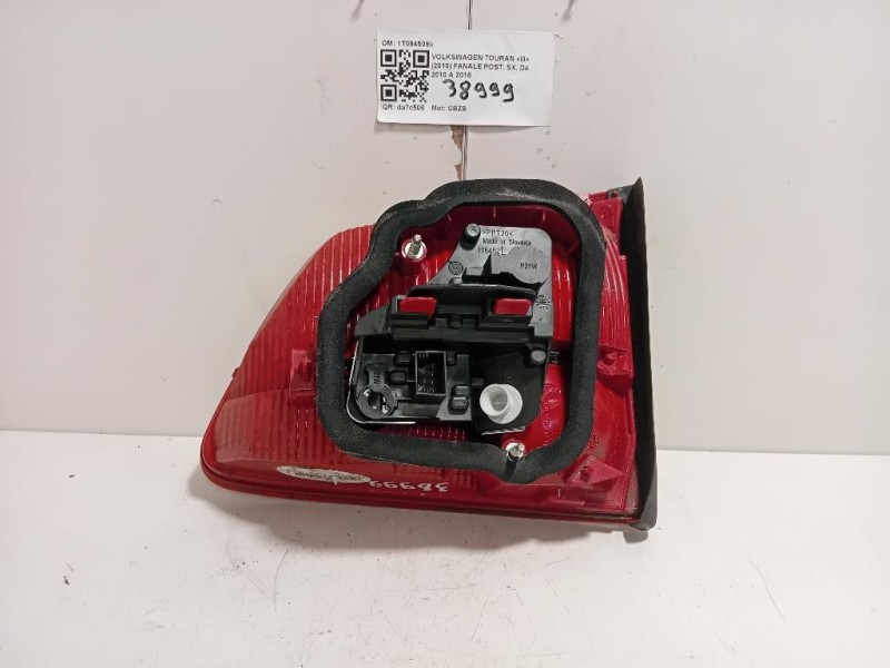 Fanale POST SX 1T0945093 Volkswagen Touran III 2010