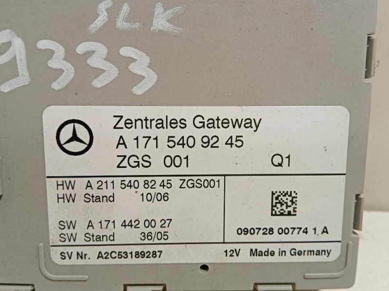 Centralina Gateway A1715409245 Mercedes Classe SLK R171 2004