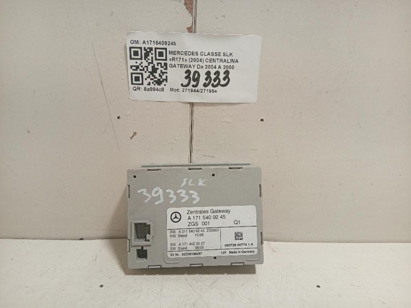 Air-bag Guidatore 307063198162-AH Mercedes Classe E W212 2013