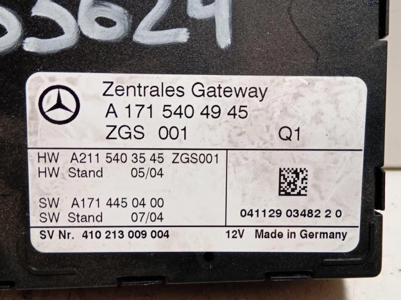 Centralina Gateway A1715404945 Mercedes Classe SLK R171 2004