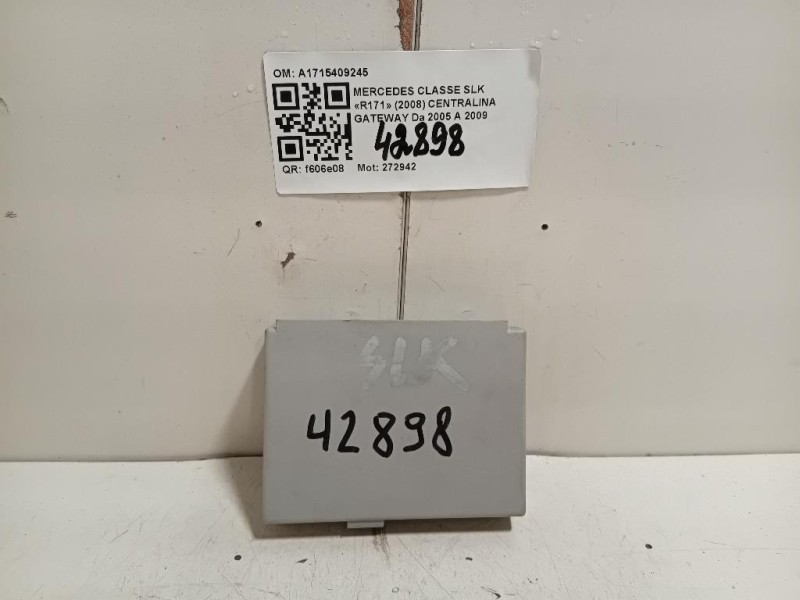 Centralina Gateway A1715409245 Mercedes Classe SLK R171 2008