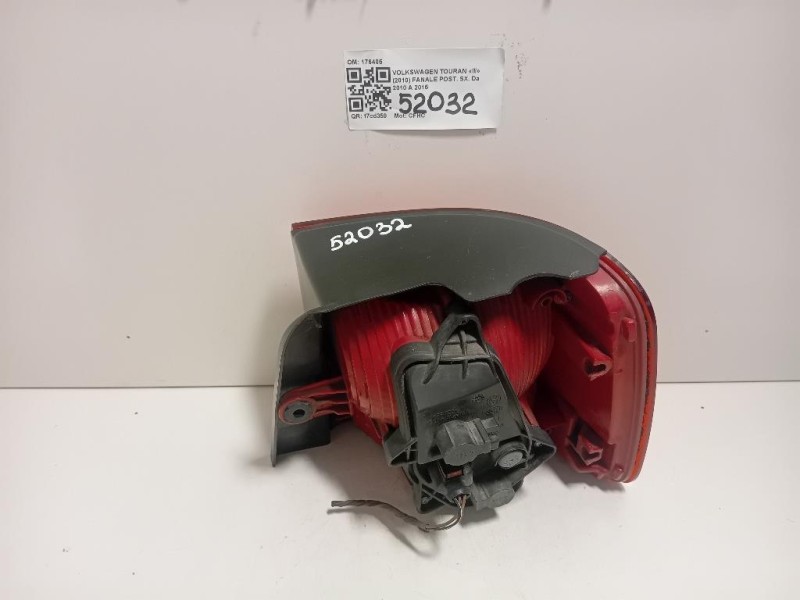 Fanale POST SX 176405 Volkswagen Touran III 2010