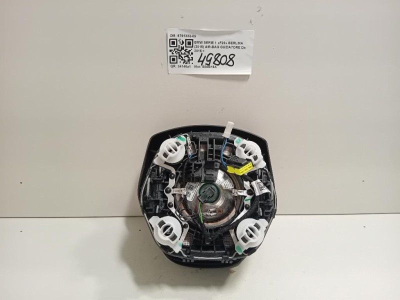 Air-bag Guidatore 6791332-09 Bmw Serie 1 F20 Berlina 2015