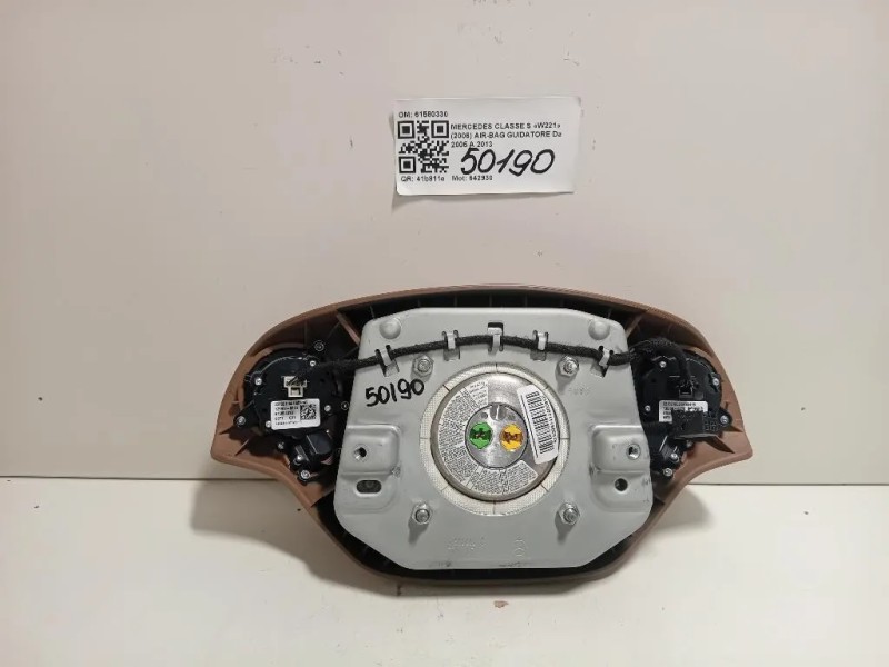 Air-bag Guidatore 61580330 Mercedes Classe S W221 2006