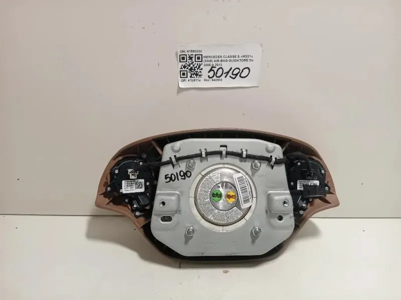 Air-bag Guidatore 61580330 Mercedes Classe S W221 2006