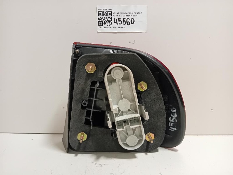 Fanale POST SX 30863903 S40 V40 Volvo V40 I 1996