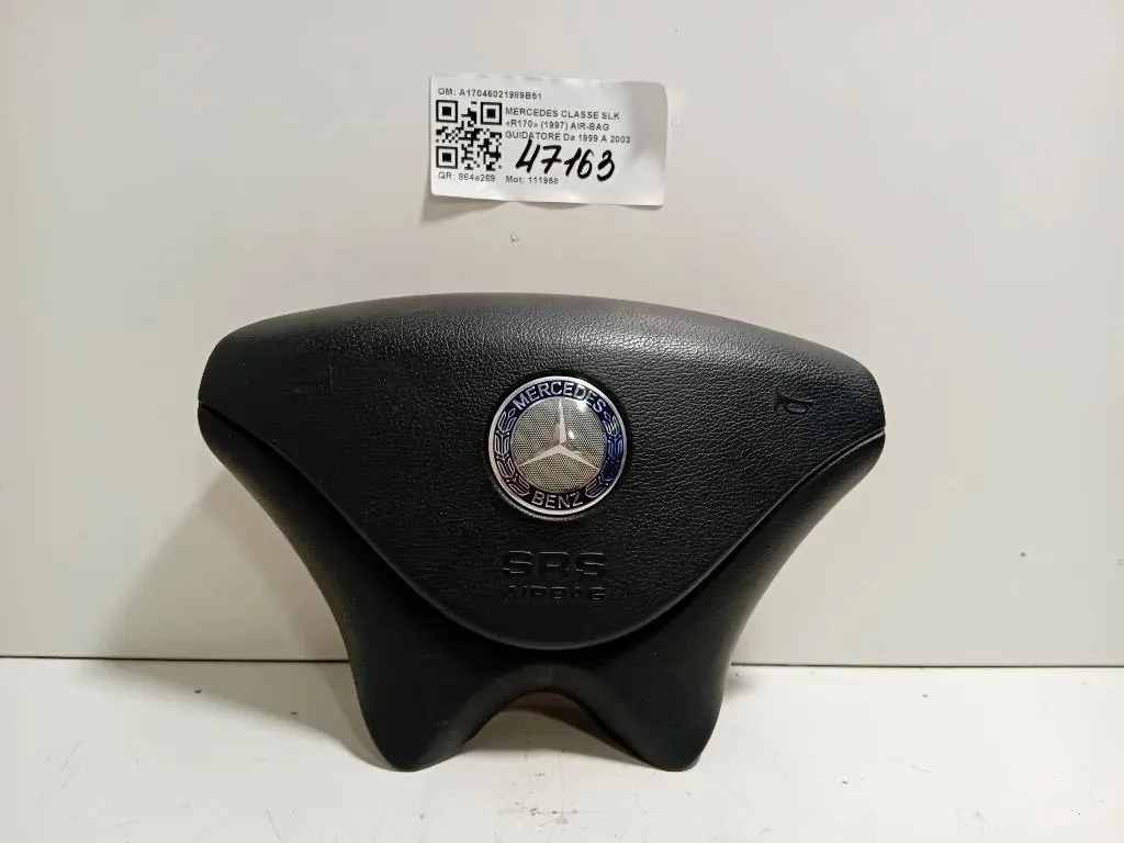 Air-bag Guidatore A17046021989B51 Mercedes Classe SLK R170 1997