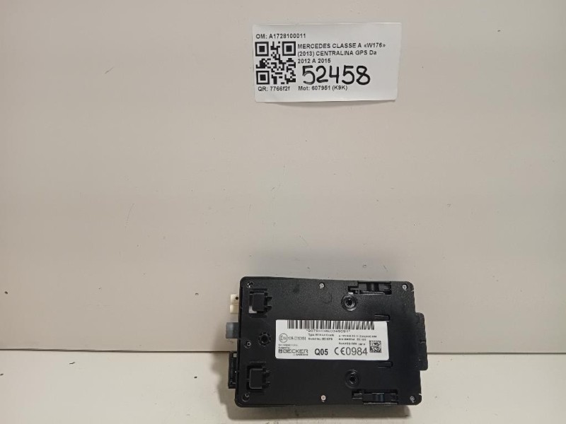 Centralina GPS A1728100011 Mercedes Classe A W176 2013