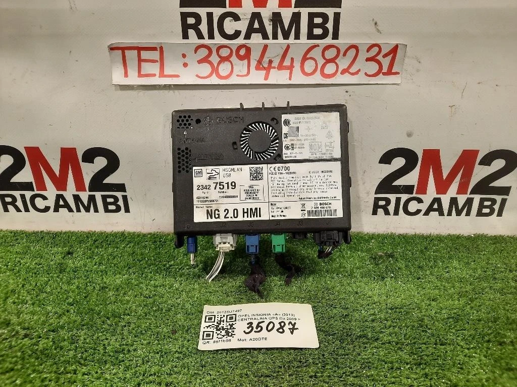 Centralina GPS 2012DJ7497 Opel Insignia A 2013