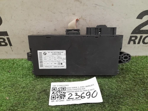 Centralina Immobilizer 61359217853 Bmw Serie 3 E90 Berlina 2005