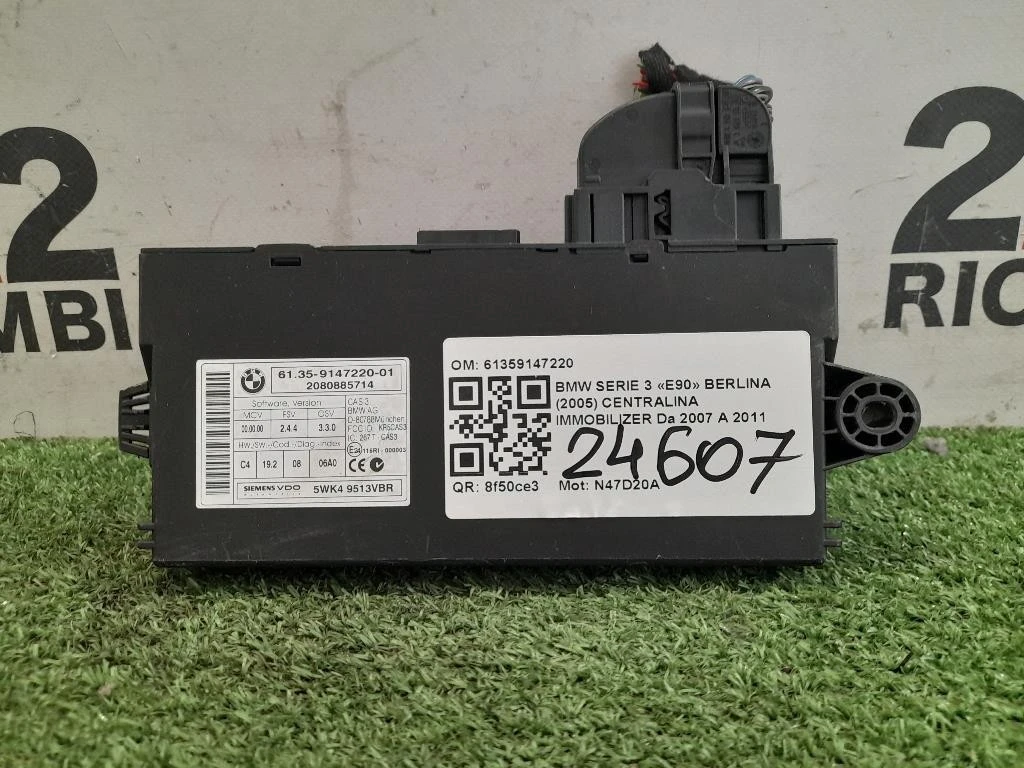 Centralina Immobilizer 61359147220 Bmw Serie 3 E90 Berlina 2005