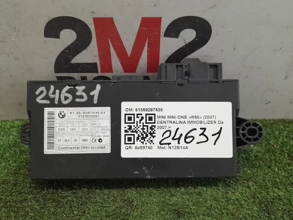 Centralina Immobilizer 61359287535 Mini MINI ONE R56 2007