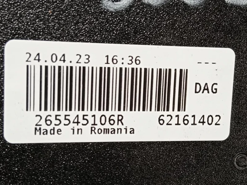 Fanale Retromarcia POST DX 265545106R Dacia Duster II 2018