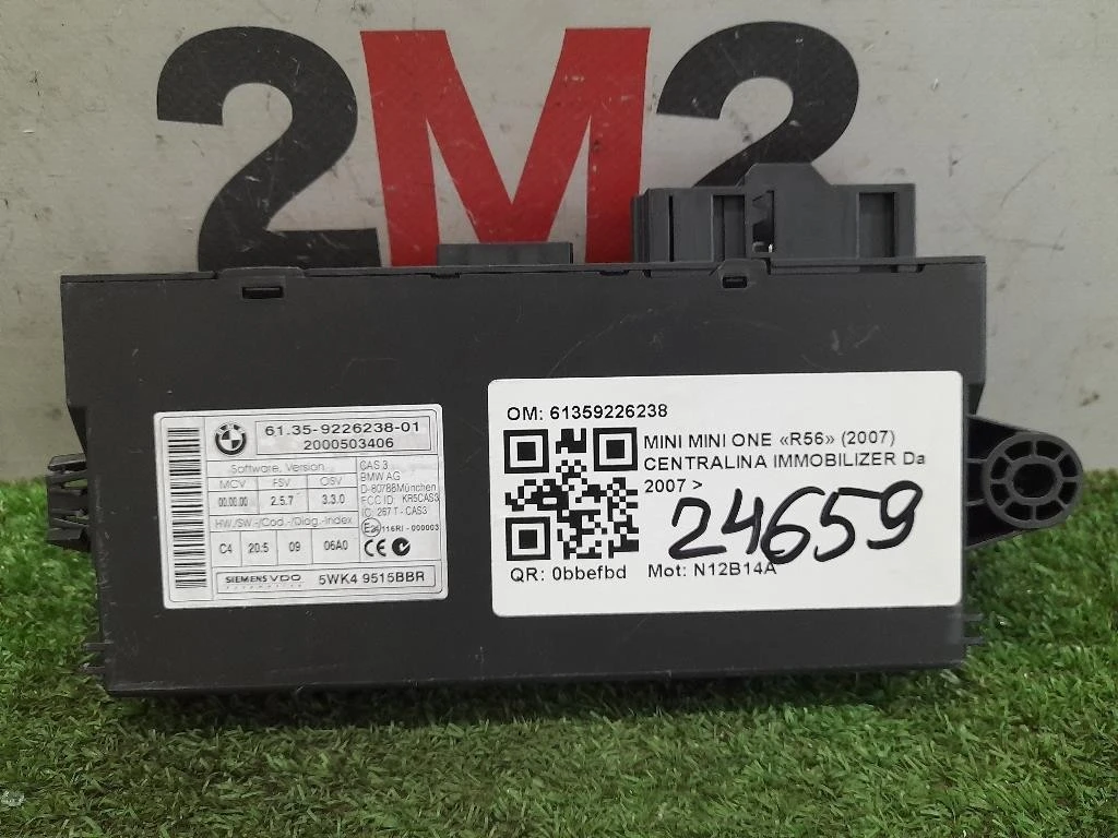 Centralina Immobilizer 61359226238 Mini MINI ONE R56 2007