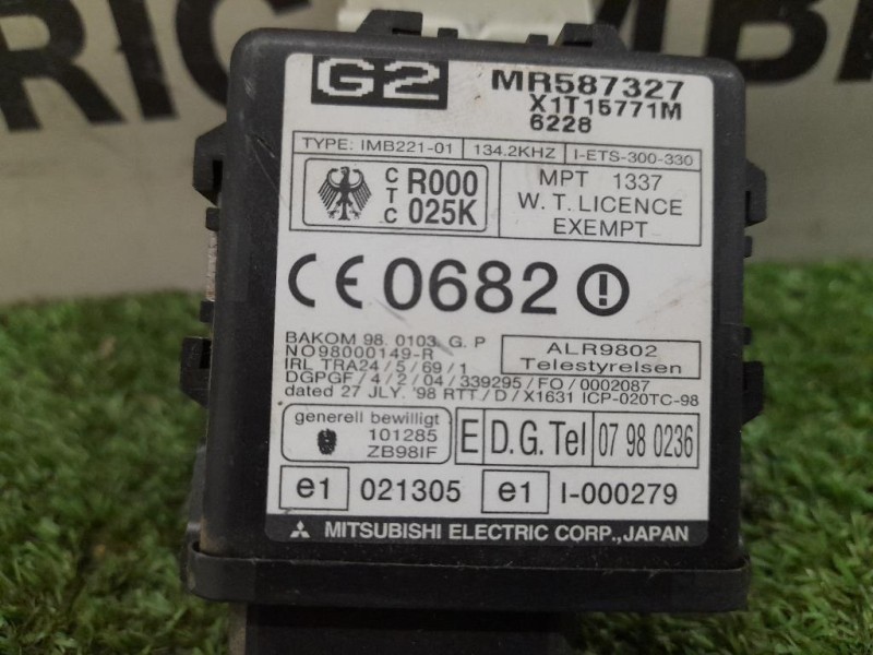 Centralina Immobilizer MR587327 Mitsubishi Pajero Sport 1998