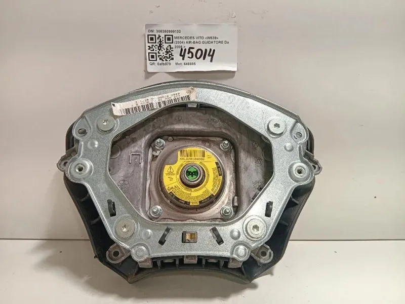 Air-bag Guidatore 306350999132 Mercedes VITO W639 2004
