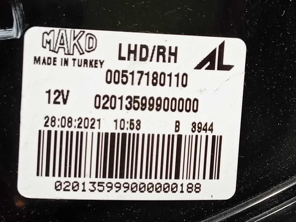 Fanale Retromarcia POST DX 00517180110 Fiat Grande Punto 2006