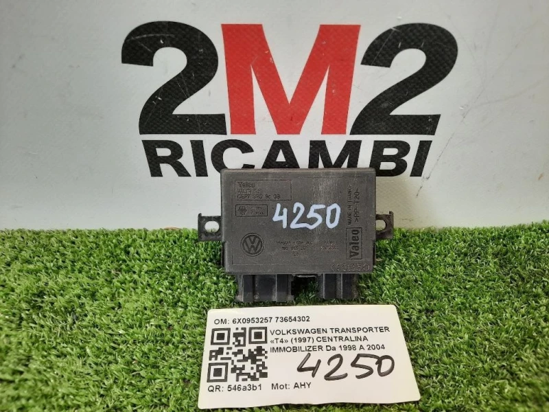 Centralina Immobilizer 6X0953257 73654302 Volkswagen Transporter T4 1997
