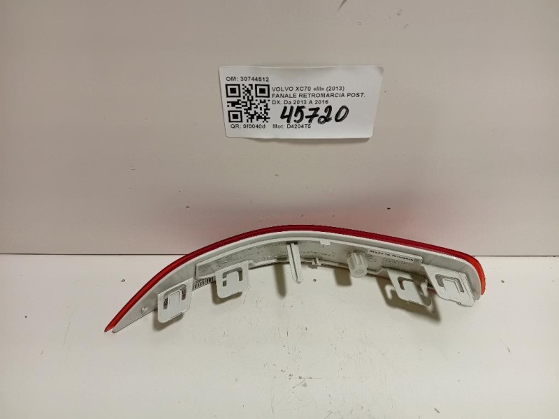 Fanale Retromarcia POST DX 30744512 Volvo XC70 III 2013