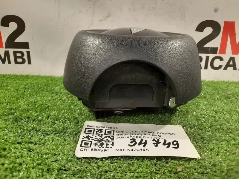 Air-bag Guidatore 9806258 05 Mini Countryman Cooper R60 2010