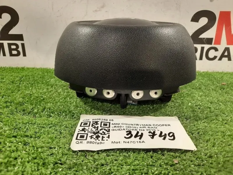 Air-bag Guidatore 9806258 05 Mini Countryman Cooper R60 2010