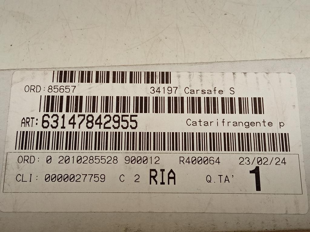 Fanale Retromarcia POST SX 63147842955 Bmw Serie 5 F10 Berlina 2010