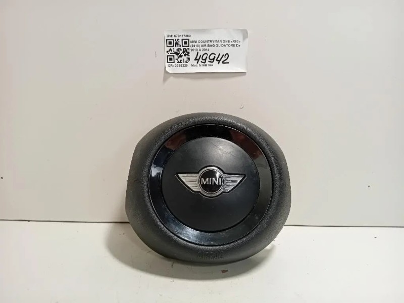 Air-bag Guidatore 679137303 Mini Countryman ONE R60 2010
