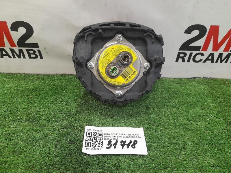 Air-bag Guidatore 3051642 Bmw Serie 3 E90 Berlina 2005