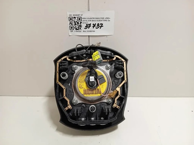 Air-bag Guidatore 9806257 07 Mini Countryman ONE R60 2014