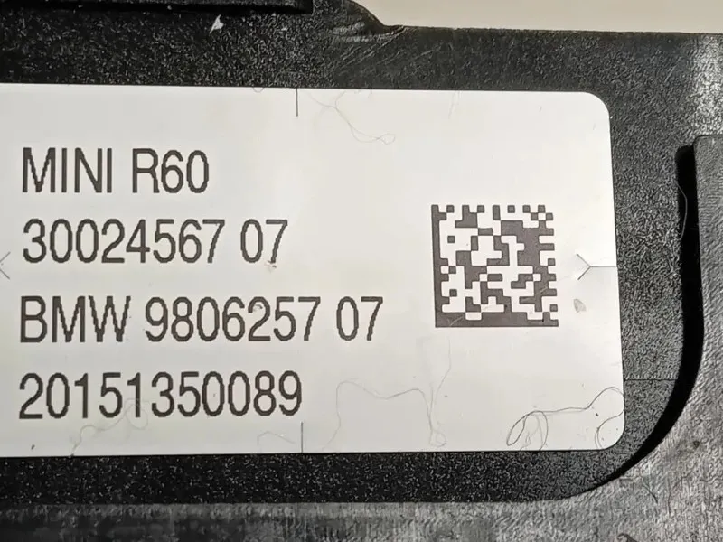 Air-bag Guidatore 9806257 07 Mini Countryman ONE R60 2014