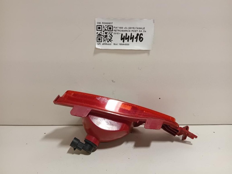 Fanale Retromarcia POST SX 52008637 Fiat 500 II 2015
