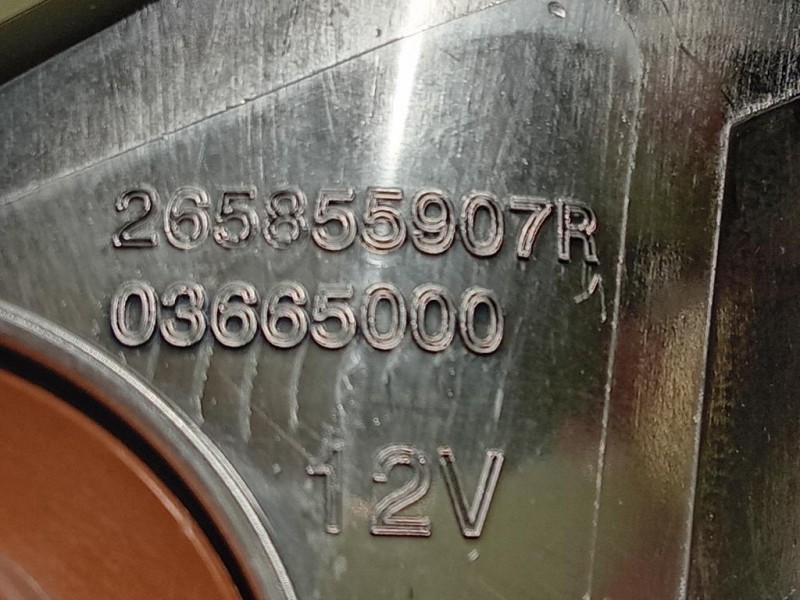 Fanale Retromarcia POST SX 265855907R Renault Mégane IV 2016