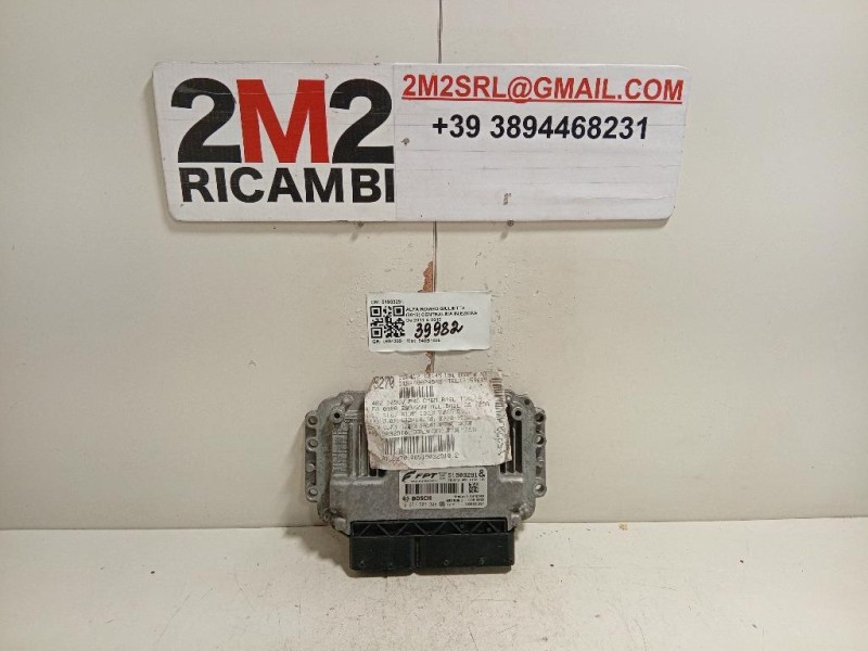 Centralina Iniezione 51903291 Alfa Romeo Giulietta 2010