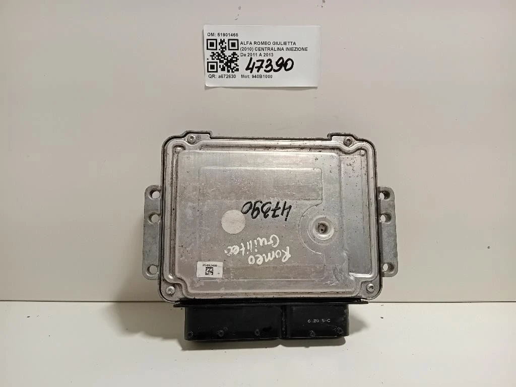 Centralina Iniezione 51901465 Alfa Romeo Giulietta 2010