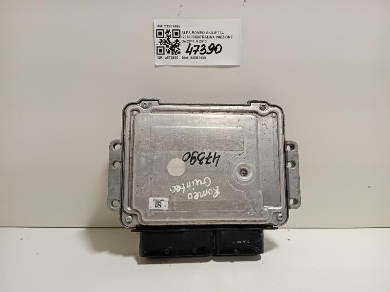Centralina Iniezione 51901465 Alfa Romeo Giulietta 2010