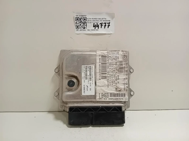 Centralina Iniezione 51896767 Alfa Romeo Giulietta 2010