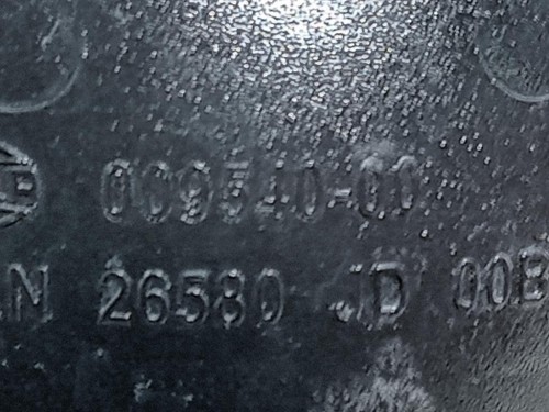 Fanale Retronebbia POST 26580 Nissan JUKE I 2014