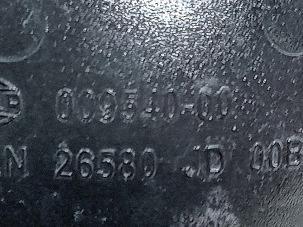 Fanale Retronebbia POST 26580 Nissan JUKE I 2014