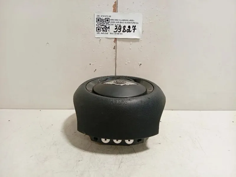 Air-bag Guidatore 6791372 05 Mini MINI Clubman R55 2008