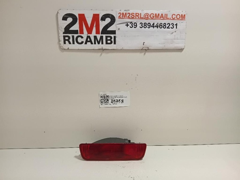 Fanale Retronebbia POST 26580 Nissan JUKE I 2014